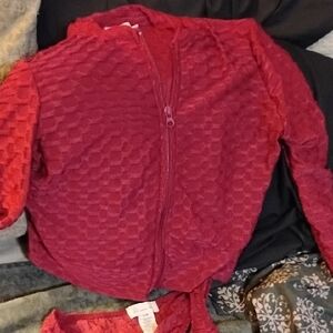 Exercise set  top bottom and jacket